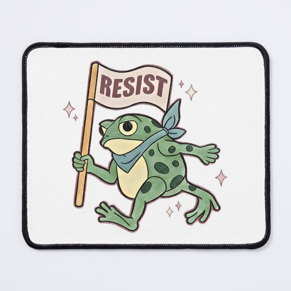 Item preview, Resist Frog  designed and sold by Steele-Art.