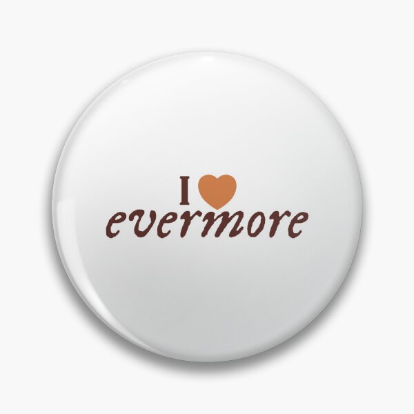 Item preview,  I love evermore sticker - Cozy colors designed and sold by CHIRONDesignerwannabe.