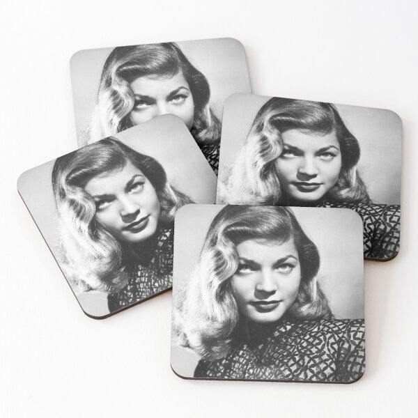 Item preview, Old Hollywood art portraits: Lauren Bacall designed and sold by KaterinaLog.