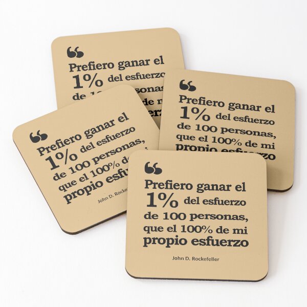 Item preview, Quote from John D. Rockefeller – I prefer to earn 1% of the effort of 100 people | Success Mindset and Business designed and sold by rubenarocho.