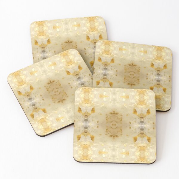 Item preview, Golden Mineral Kaleidoscope Pattern designed and sold by Xieurabbit.