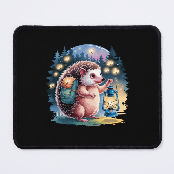 Item preview, Hedgehog With Flowers – Watercolor Woodland Animal Art designed and sold by artedigital99.