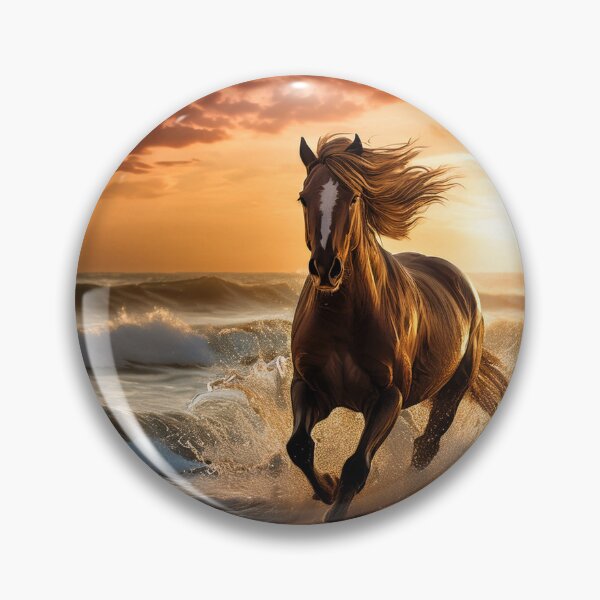 Item preview, Horse on a Beach at Sunset designed and sold by Kathy Weaver.