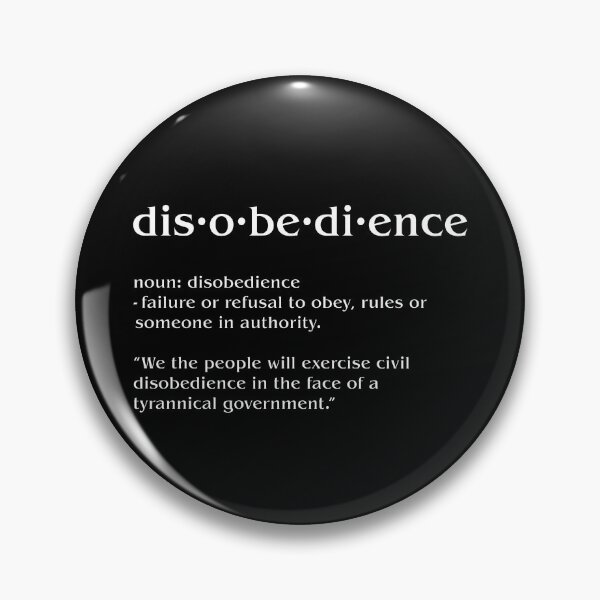 Item preview, DISOBEDIENCE designed and sold by Mariposa Oscura The Dark Butterfly.