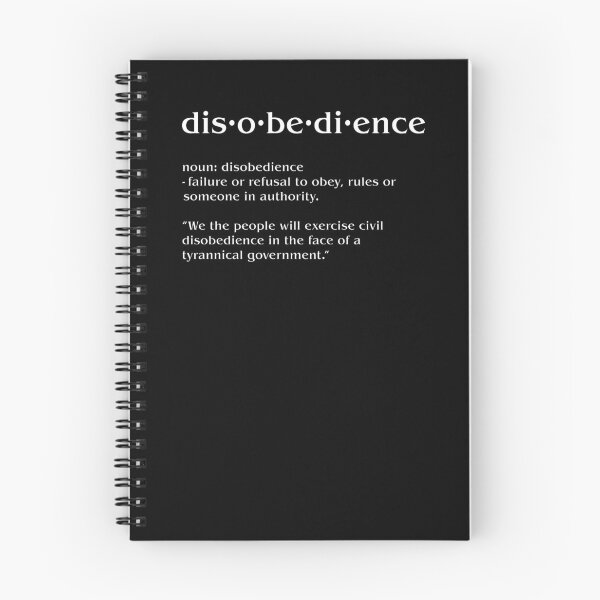 Item preview, DISOBEDIENCE designed and sold by Mariposa Oscura The Dark Butterfly.