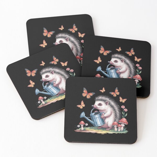 Item preview, Cute Hedgehog Graphic – Watercolor Woodland Art designed and sold by artedigital99.