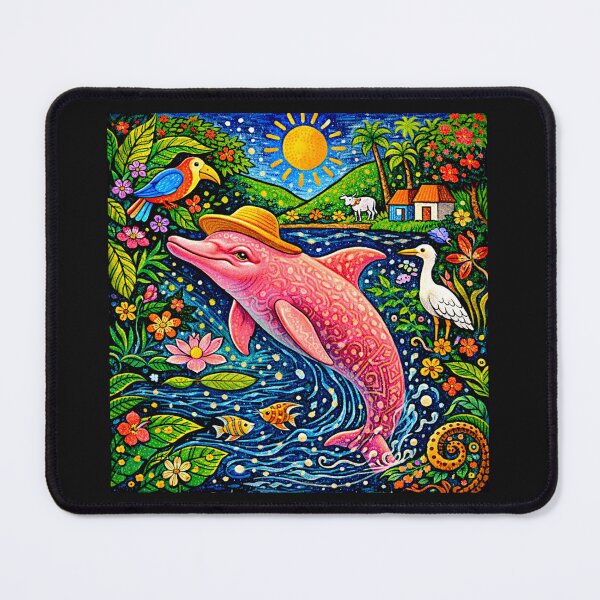 Item preview, Abyssal Dream of the Pink Amazonian River Dolphin #13 designed and sold by Helios Be. Lavsh.