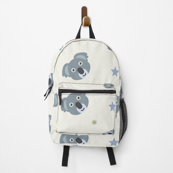 Item preview, Cute Retro Koala Face and Stars Boho Seamless Pattern designed and sold by koohstudio.
