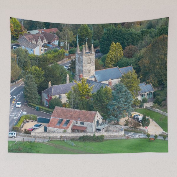 Item preview, The village of Marksbury. designed and sold by DroneUk.
