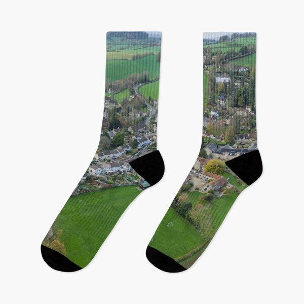 Item preview, The village of Corston. designed and sold by DroneUk.