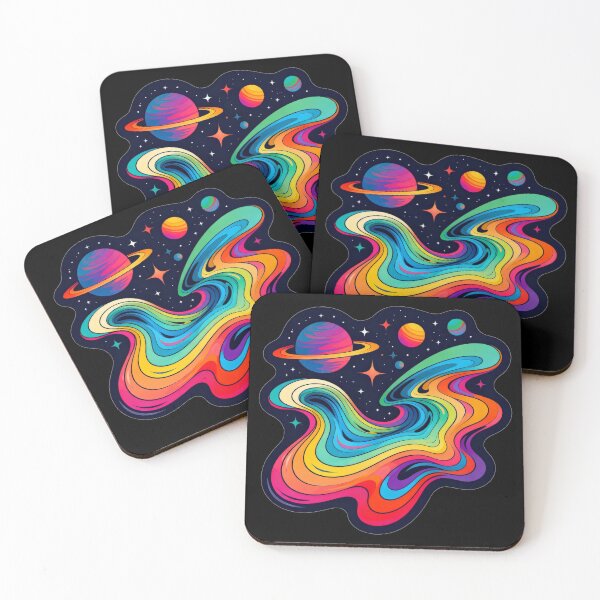 Item preview, Cosmic Flow – Psychedelic Space Wave designed and sold by PLUSHIWORLDtm.