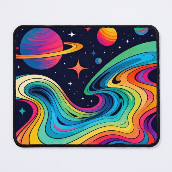 Item preview, Cosmic Flow – Psychedelic Space Wave designed and sold by PLUSHIWORLDtm.