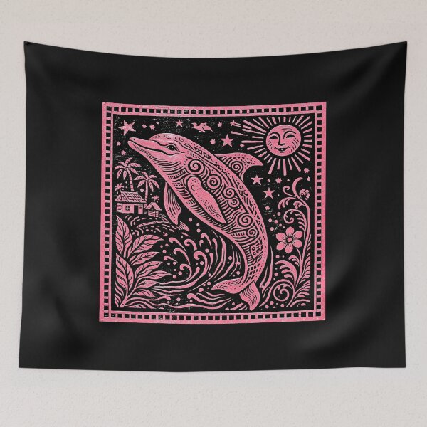 Item preview, Abyssal Dream of the Pink Amazonian River Dolphin #15 designed and sold by Helios Be. Lavsh.