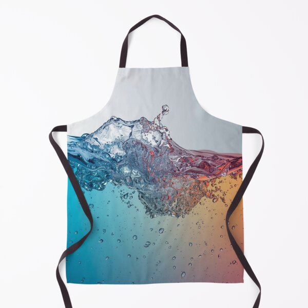 Item preview, Refreshing Blue Water Splash with Sunset Gradient designed and sold by AAMHdesigns.