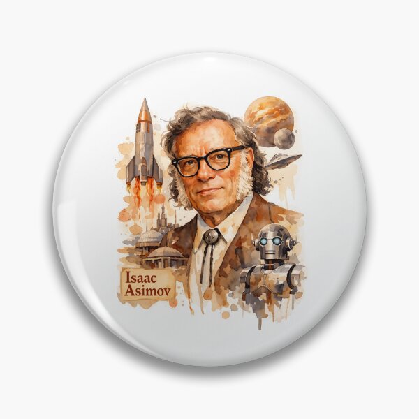 Artikelvorschau, Isaac Asimov entworfen und verkauft von Sarcastic designs.