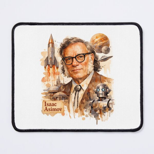 Item preview, Isaac Asimov designed and sold by Sarcastic designs.