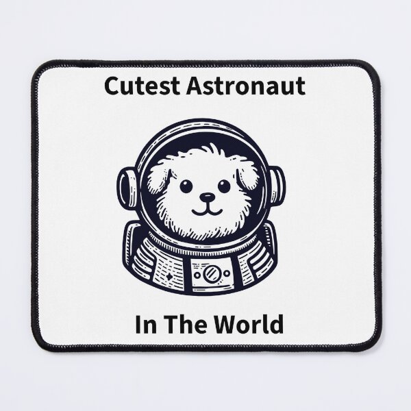 Item preview, Cutest Astronaut in the World – Cute Dog Astronaut Space Design designed and sold by Dream Color Studio.