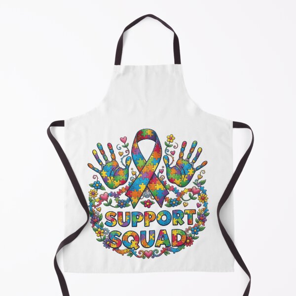 Item preview, Support Squad Autism Acceptance Autistic designed and sold by Thread&Fable.