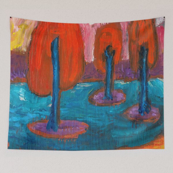 Item preview, RED TREES designed and sold by KolbStudios.