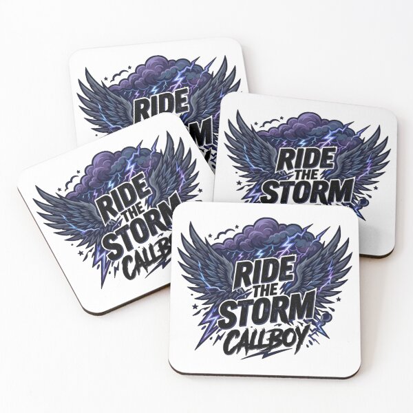 Item preview, Ride the Storm – Callboy Dark Wings & Thunder Design designed and sold by Ophira Bloom.