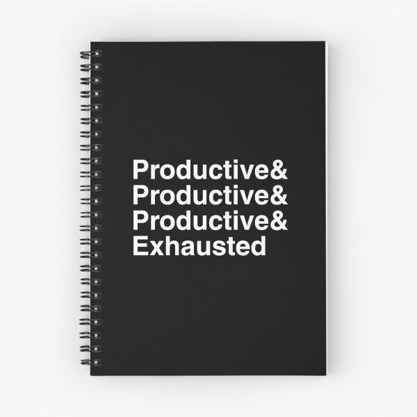 Item preview, Productive& Productive& Productive& Exhausted designed and sold by Syahrasi.