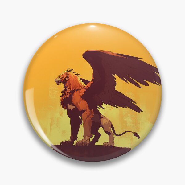 Item preview, Majestic Gryphon Guardian On Stone Cliff designed and sold by Christian Weiss.