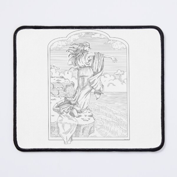 Item preview, classical art - Death of Sappho - line art designed and sold by humunbean.