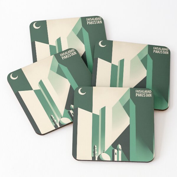 Item preview, Faisalabad Pakistan Retro Vintage Travel Souvenir designed and sold by TravelersGems.