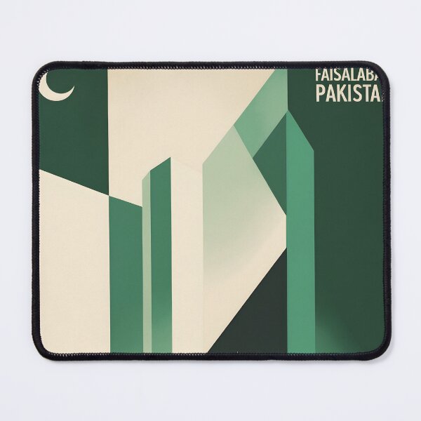 Item preview, Faisalabad Pakistan Retro Vintage Travel Souvenir designed and sold by TravelersGems.