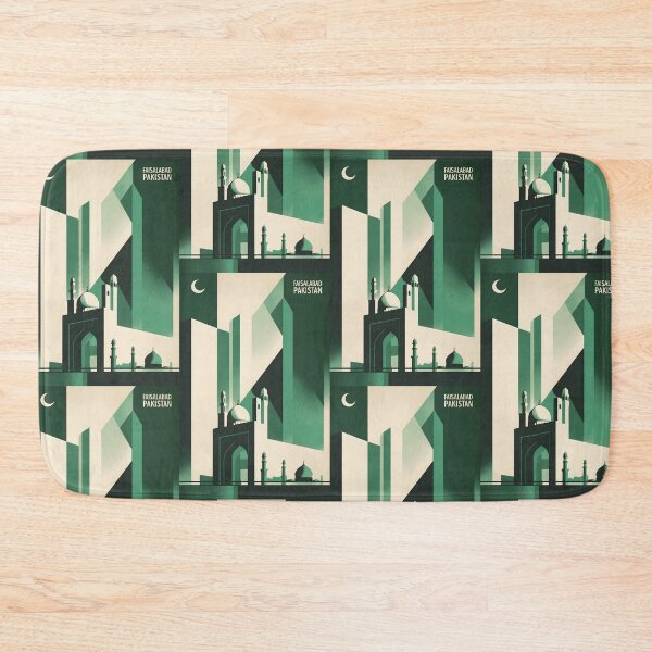 Item preview, Faisalabad Pakistan Retro Vintage Travel Souvenir designed and sold by TravelersGems.