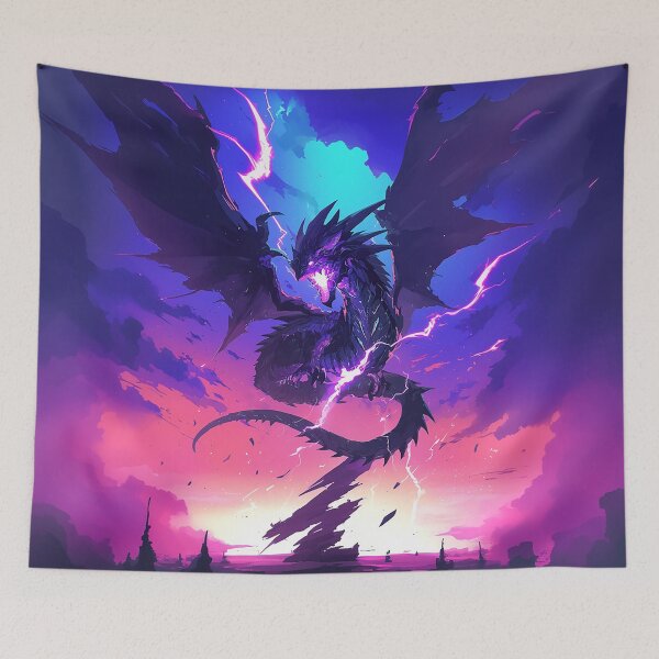 Item preview, Storm Dragon Summoning Lightning Fury designed and sold by Christian Weiss.