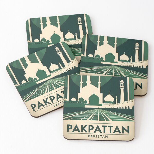 Item preview, Pakpattan Pakistan Retro Vintage Travel Souvenir designed and sold by TravelersGems.