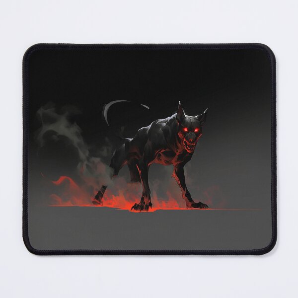 Item preview, Shadow Hellhound With Glowing Red Eyes designed and sold by Christian Weiss.