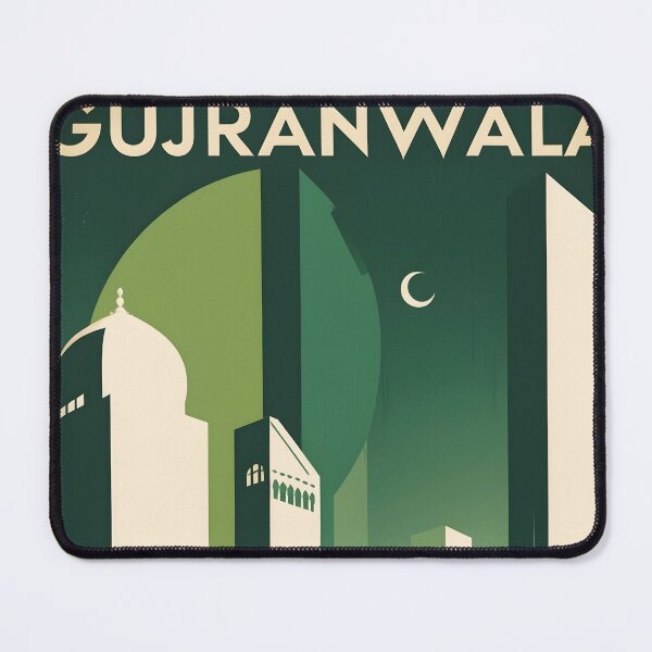 Item preview, Gujranwala Pakistan Retro Vintage Travel Souvenir designed and sold by TravelersGems.