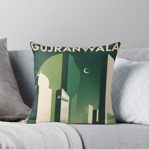 Item preview, Gujranwala Pakistan Retro Vintage Travel Souvenir designed and sold by TravelersGems.