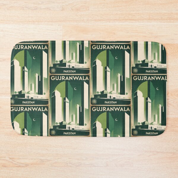 Item preview, Gujranwala Pakistan Retro Vintage Travel Souvenir designed and sold by TravelersGems.