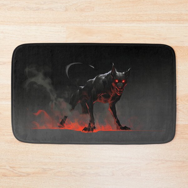 Item preview, Shadow Hellhound With Glowing Red Eyes designed and sold by Christian Weiss.