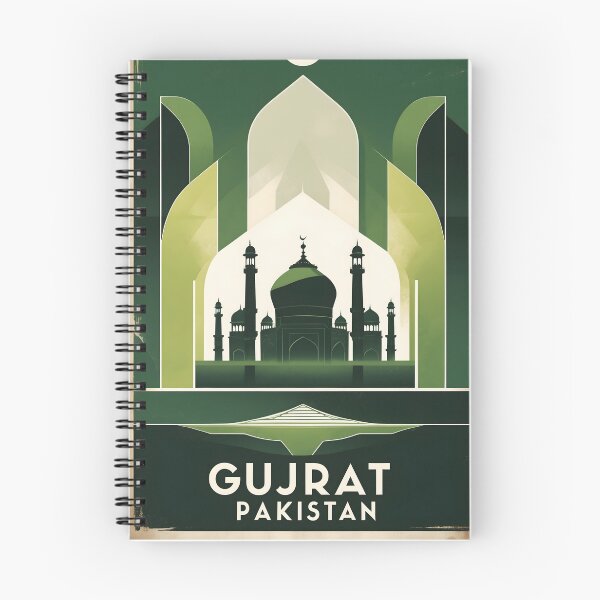 Item preview, Gujrat Pakistan Retro Vintage Travel Souvenir designed and sold by TravelersGems.