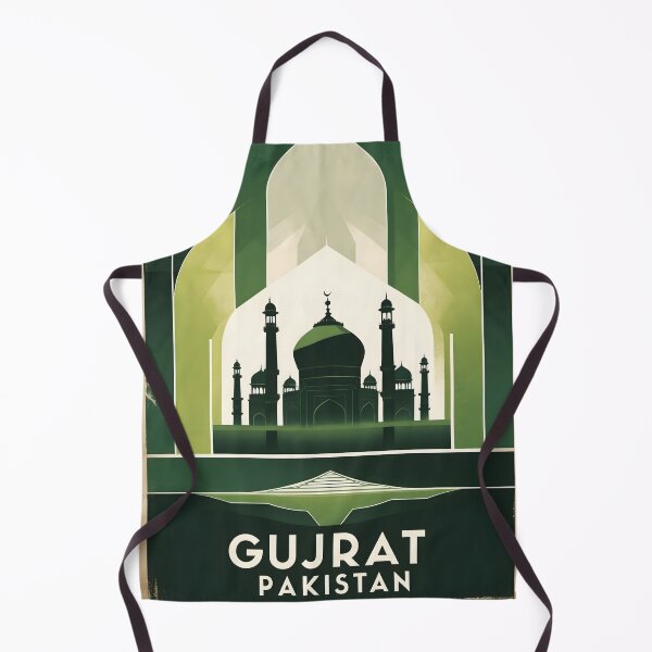 Item preview, Gujrat Pakistan Retro Vintage Travel Souvenir designed and sold by TravelersGems.