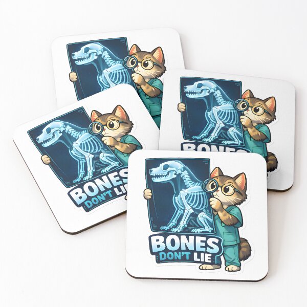 Item preview, Bones Don’t Lie – Funny Veterinary Radiology Vet Tech X-Ray Humor designed and sold by Bettybee00.