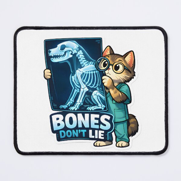 Item preview, Bones Don’t Lie – Funny Veterinary Radiology Vet Tech X-Ray Humor designed and sold by Bettybee00.