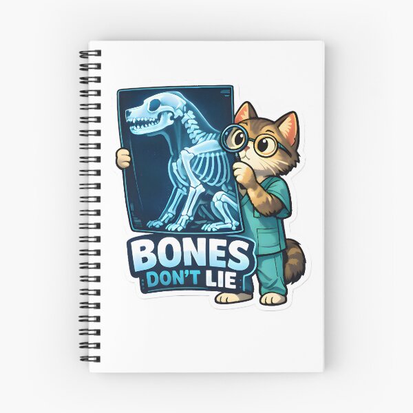 Item preview, Bones Don’t Lie – Funny Veterinary Radiology Vet Tech X-Ray Humor designed and sold by Bettybee00.