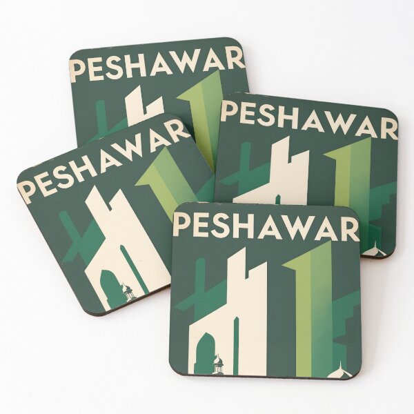 Item preview, Peshawar Pakistan Retro Vintage Travel Souvenir designed and sold by TravelersGems.