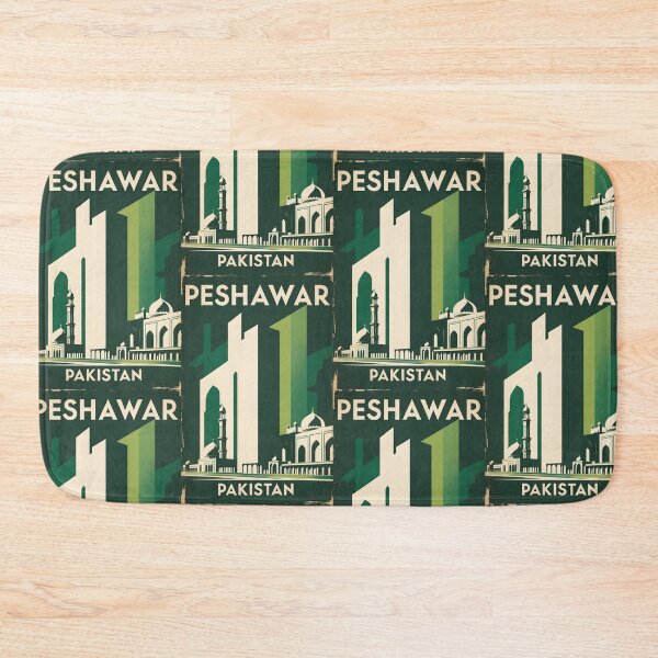 Item preview, Peshawar Pakistan Retro Vintage Travel Souvenir designed and sold by TravelersGems.