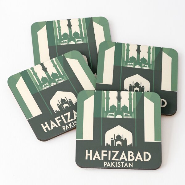 Item preview, Hafizabad Pakistan Retro Vintage Travel Souvenir designed and sold by TravelersGems.