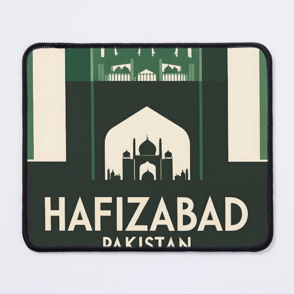 Item preview, Hafizabad Pakistan Retro Vintage Travel Souvenir designed and sold by TravelersGems.