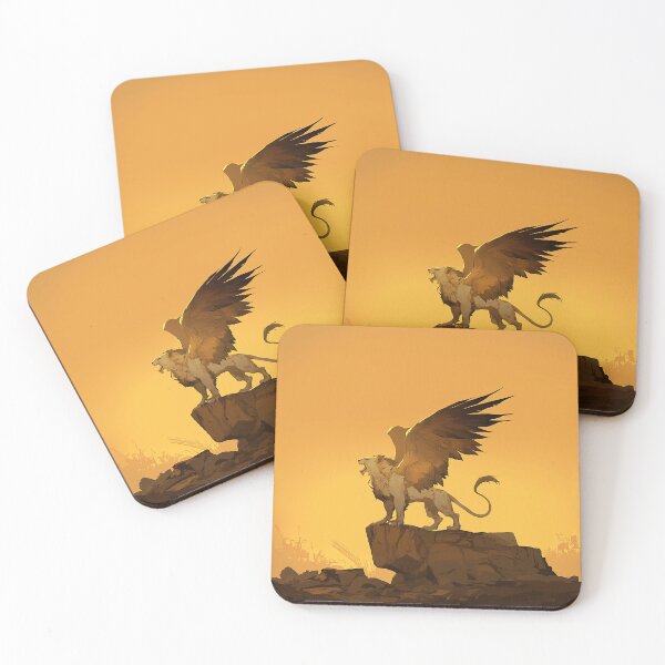 Item preview, Noble Gryphon Standing Over Rocky Summit designed and sold by Christian Weiss.