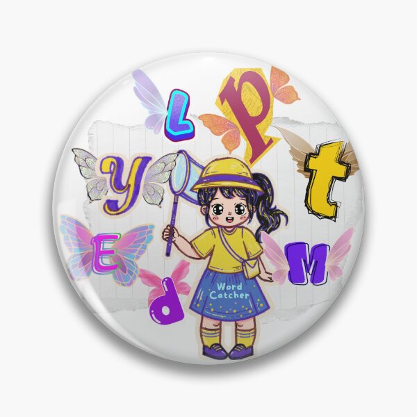 Item preview, Dyslexia dyslexic girl Word catcher designed and sold by CeciliaGomezArt.