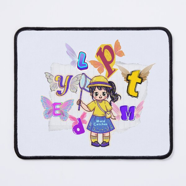 Item preview, Dyslexia dyslexic girl Word catcher designed and sold by CeciliaGomezArt.