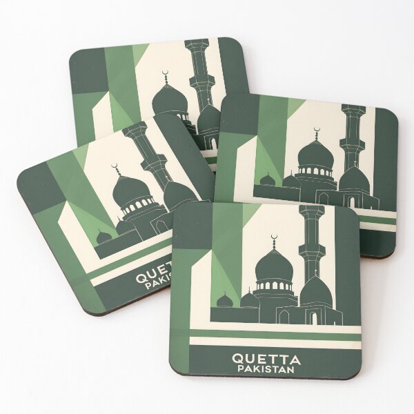 Item preview, Quetta Pakistan Retro Vintage Travel Souvenir designed and sold by TravelersGems.